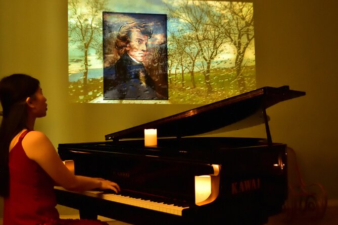 CHOPIN - Painted by Candlelights with Wine: Warsaw Concert - Chopin Salon Location: Easy First-Night Plans in Warsaw