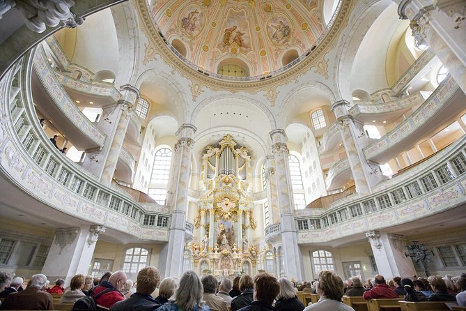 City tour (including visit to the Frauenkirche) and Semper Opera Tour - Frauenkirche inside: reconstruction details that actually stick