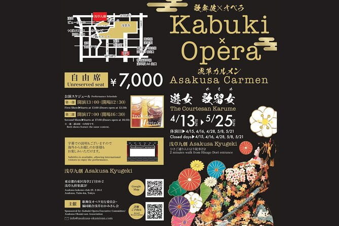 Experience the Asakusa Kabuki Opera Show! - Kabuki × Opera Storytelling: What You’ll Be Watching For