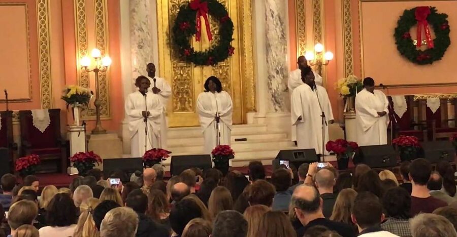 Harlem Gospel Holiday Celebration Concert - Where it starts: Mt. Olivet Baptist Church on Lenox Avenue