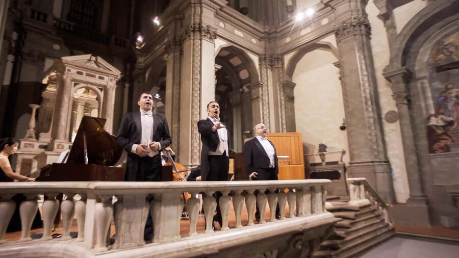 Heart of Florence: Dinner and Three Tenors Concert Ticket - The Three Tenors–style concert at Cattedrale dell’immagine