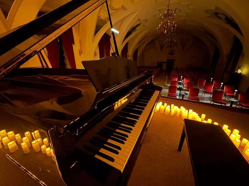 Krakow: Piano Trio Chopin & Friends Concert VIP with Wine - What you’ll hear: Chopin, opera, film, klezmer, and more