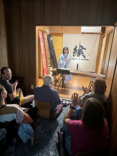 Kyoto: Japanese Music Concert and Music Class Experience - Value check: is $77 per person worth it?