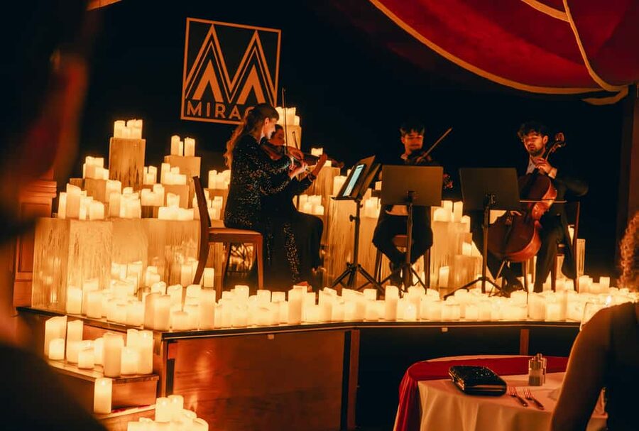 Nuit des Lumières - The Candlelight Dinner Concert in Vienna - The 5-course dinner: gourmet food that’s timed to the show