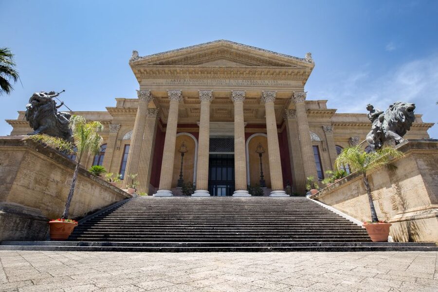 Palermo: Teatro Massimo Opera House Guided Tour - Palermo views from inside: when you get to look out from above
