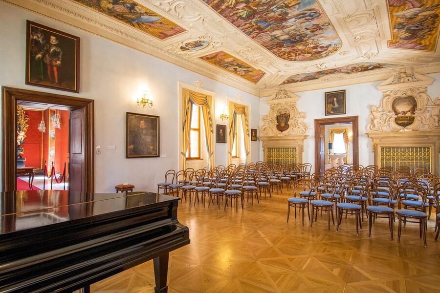 Prague Castle: Midday Classical Concert at Lobkowicz Palace - Lobkowicz Palace inside Prague Castle: a private stop with real charm