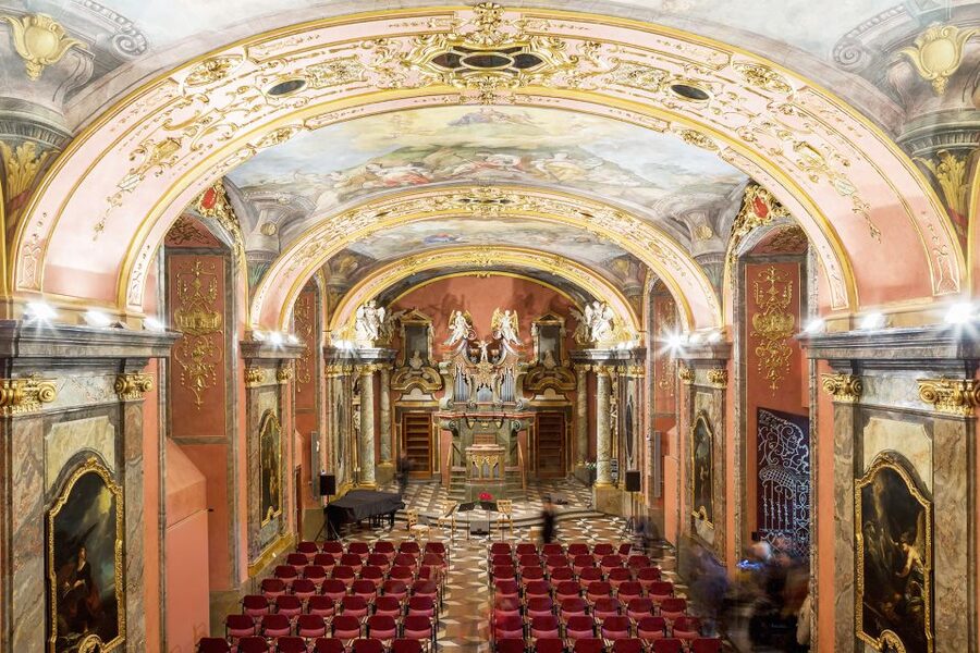 Prague: Entry Ticket Classical Concert at the Mirror Chapel - Royal Czech Orchestra at Clementinum: Two Start Times, Two Programs
