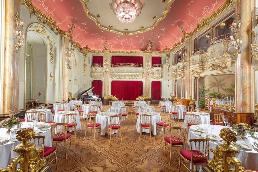 Prague: Mozart Ballroom Concert Ticket with 3-Course Dinner - Tickets, seating, and practical tips for a smooth evening