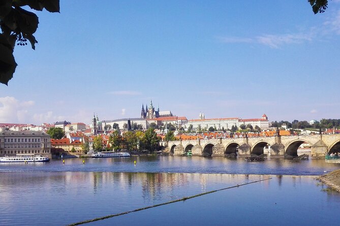 Prague Old Town Tour with a Classical Concert - National Theater area to the Vltava: a scenic transition to night mode