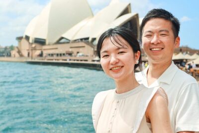 Professional Photoshoot at Opera House - Posing with a pro: angles, bokeh, and keeping the group relaxed