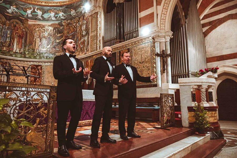 Rome: The Three Tenors at St. Paul's Church Concert Ticket - St. Paul’s Within the Walls: where the sound does the work