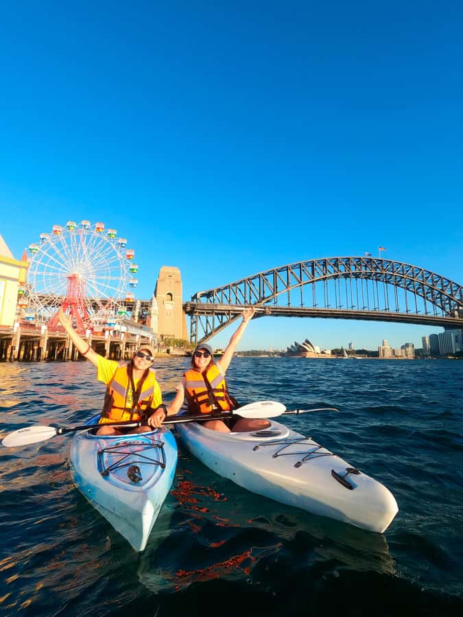 Sydney: Opera & Harbour Bridge Small-Group Kayak Tour - Two hours of landmark time: Bridge, Opera House, then Luna Park