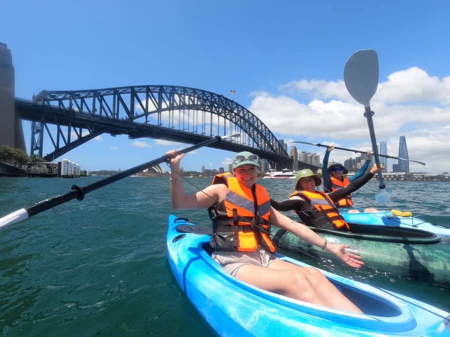 Sydney: Opera & Harbour Bridge Small-Group Kayak Tour - Kayaks, basics, and how beginners actually keep up