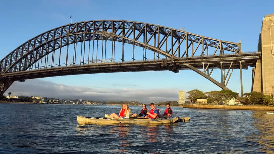 Sydney Sunrise Private Kayak – Opera House & Harbour Bridge - Luna Park Sydney stop: a photo moment with character