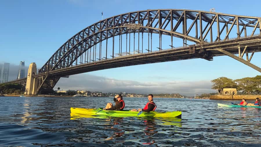 Sydney Sunrise Private Kayak – Opera House & Harbour Bridge - Opera House in soft light: getting closer without the crowds