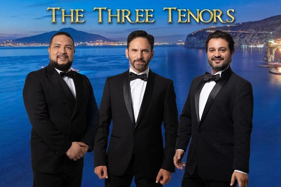 The Three Tenors in Sorrento: Opera Arias, Naples and Songs - What you hear: opera arias first, then a Neapolitan song party