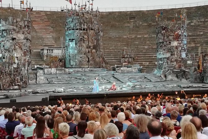 Transfer from Lake Garda to Verona Arena and Opera Ticket - Your Opera Ticket in Sector 6: Numbered Seats, Stone Steps
