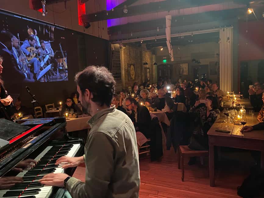 Venice: Live Concert with Dinner or Aperitif at LL JAZZ Club - Your evening plan: dinner or reinforced aperitif during the concert