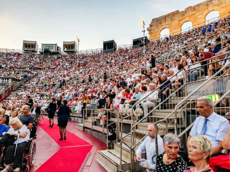 Verona: Arena di Verona Opera Ticket - Gate 7 at 5:40 PM: The Smooth Part of a Surprisingly Simple Evening