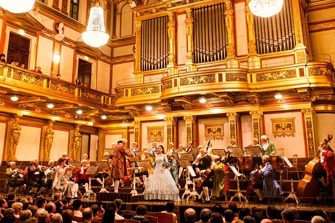 Vienna Mozart Concert in Historical Costumes at the Musikverein - Golden Hall vs Brahms Hall: how to avoid a bad view