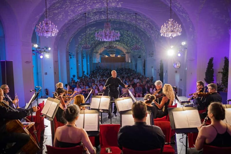 Vienna: Schönbrunn Palace Evening Tour, Dinner and Concert - The Orangery Concert at 8:30: Mozart, Strauss, and Two Opera Voices